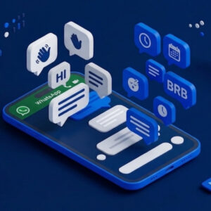 Plantillas de Mensajes de Ausencia y Bienvenida - Whatsapp